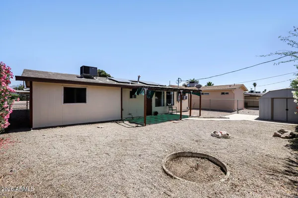 a view of yard from deck