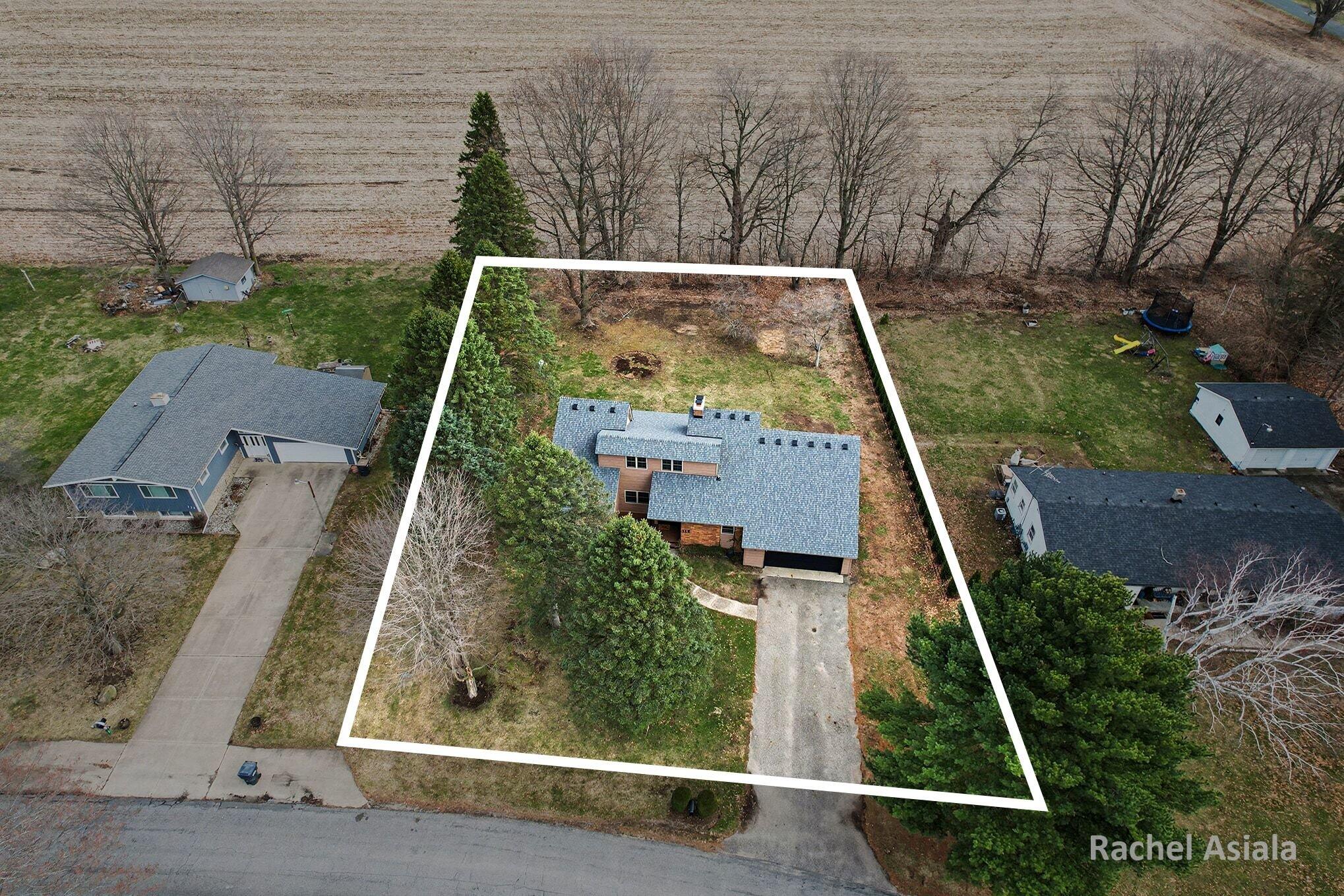 118 Maple Circle Climax, MI 49034 - Photo 37 of 42 Aerial lot front