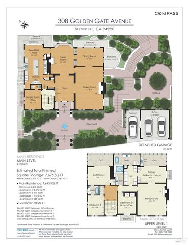 $8,997,000 | 308 Golden Gate Avenue, Belvedere, CA 94920