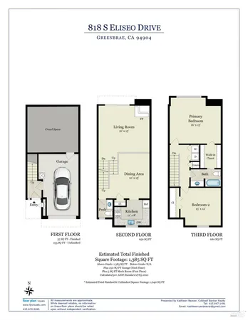 $799,000 | 818 South Eliseo Drive, Greenbrae, CA 94904