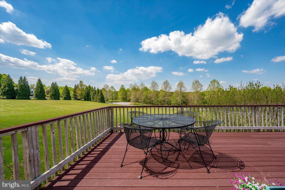 1280 St Michaels Road Mount Airy, MD 21771 - Photo 21 of 43 a view of a balcony with wooden floor & fence
