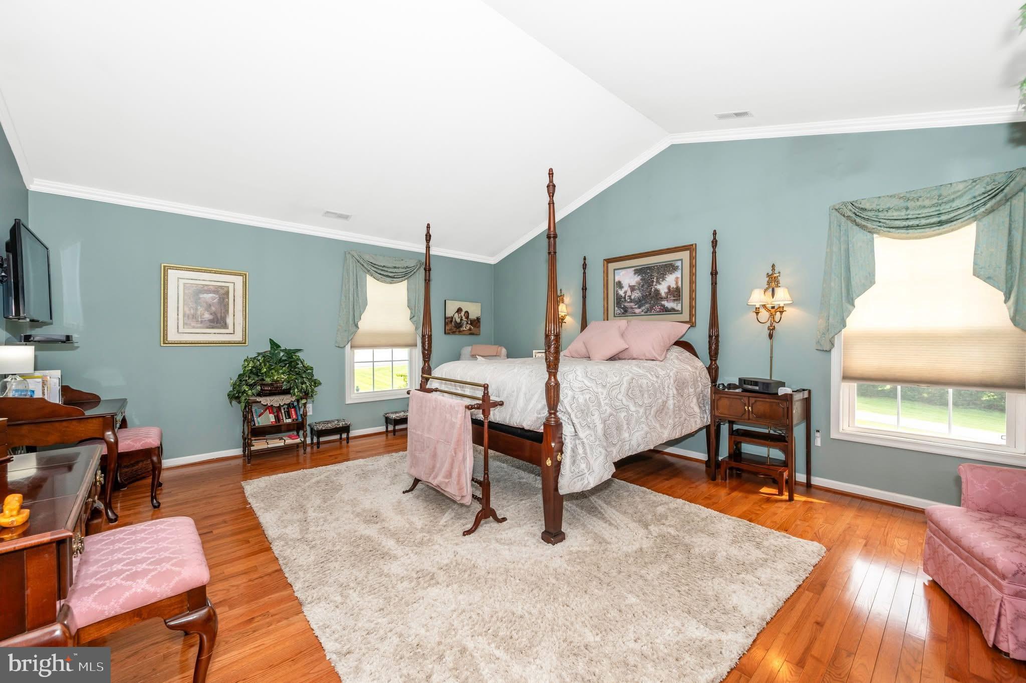 1280 St Michaels Road Mount Airy, MD 21771 - Photo 27 of 43 a living room with furniture and wooden floor