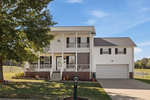 front view of house with a yard