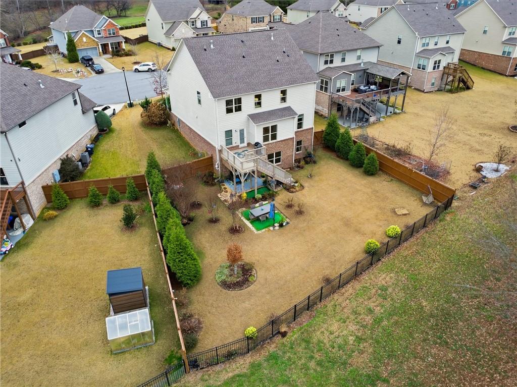 4735 Shiloh Valley Road Cumming, GA 30040 - Photo 32 of 39 an aerial view of a swimming pool
