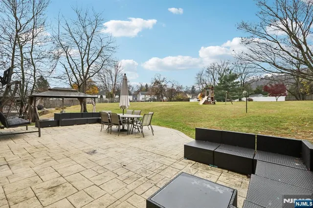 a view of outdoor space with seating area