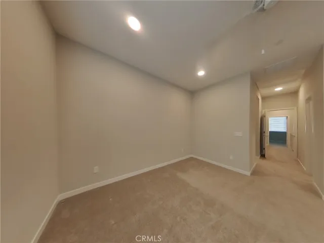 a view of empty room