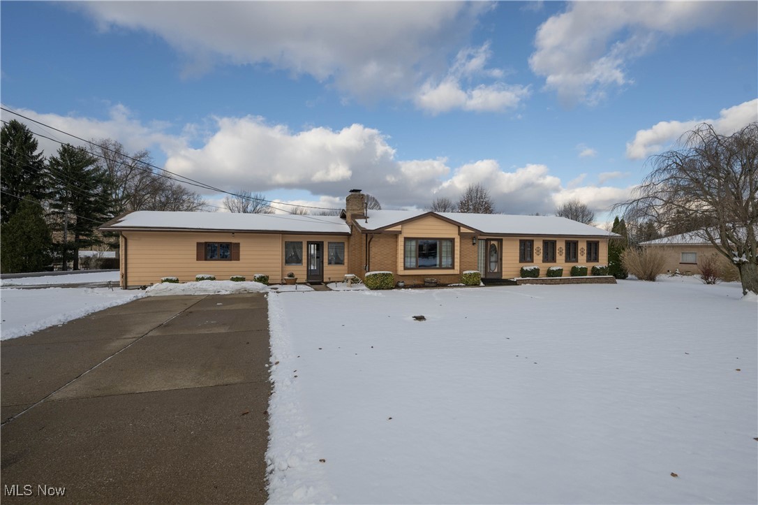View of ranch-style house