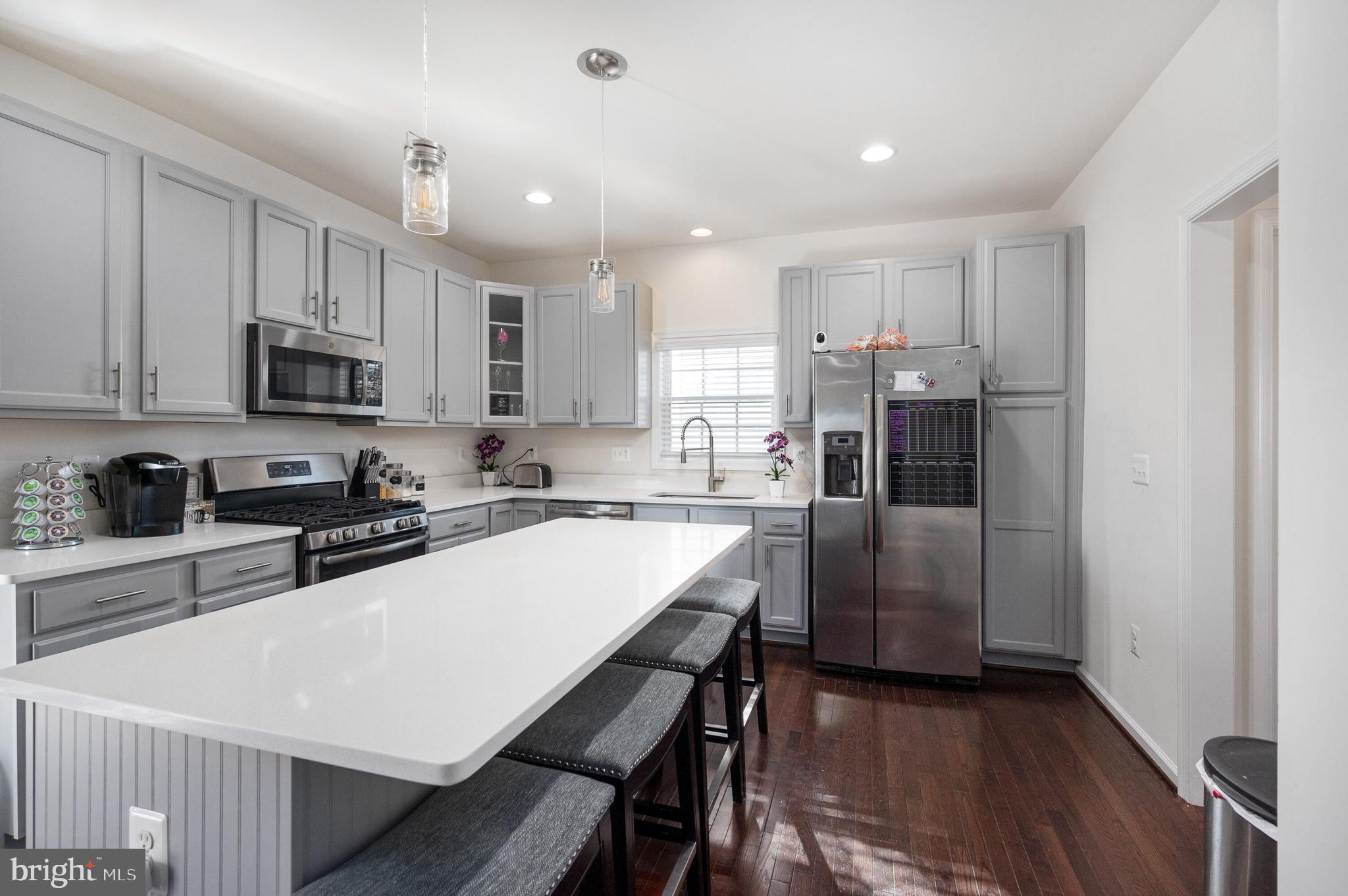 416 Embrey Mill Road Stafford, VA 22554 - Photo 3 of 28 Large kitchen island with tons of seating