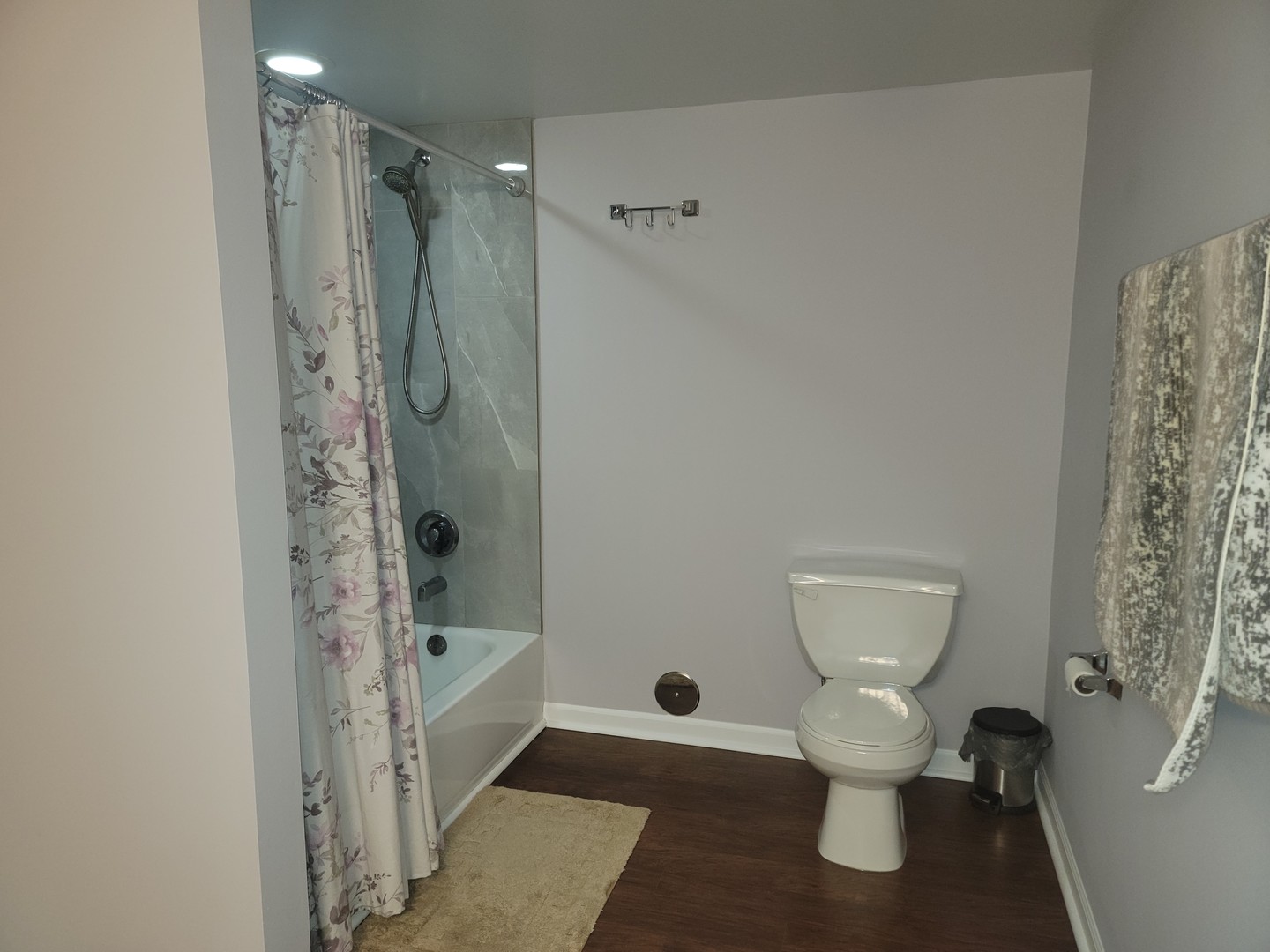 237 North Mill Road, Unit 3 Addison, IL 60101 - Photo 12 of 23 a bathroom with a toilet and shower