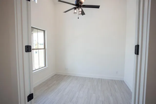 wooden view of a bathroom with wooden floor