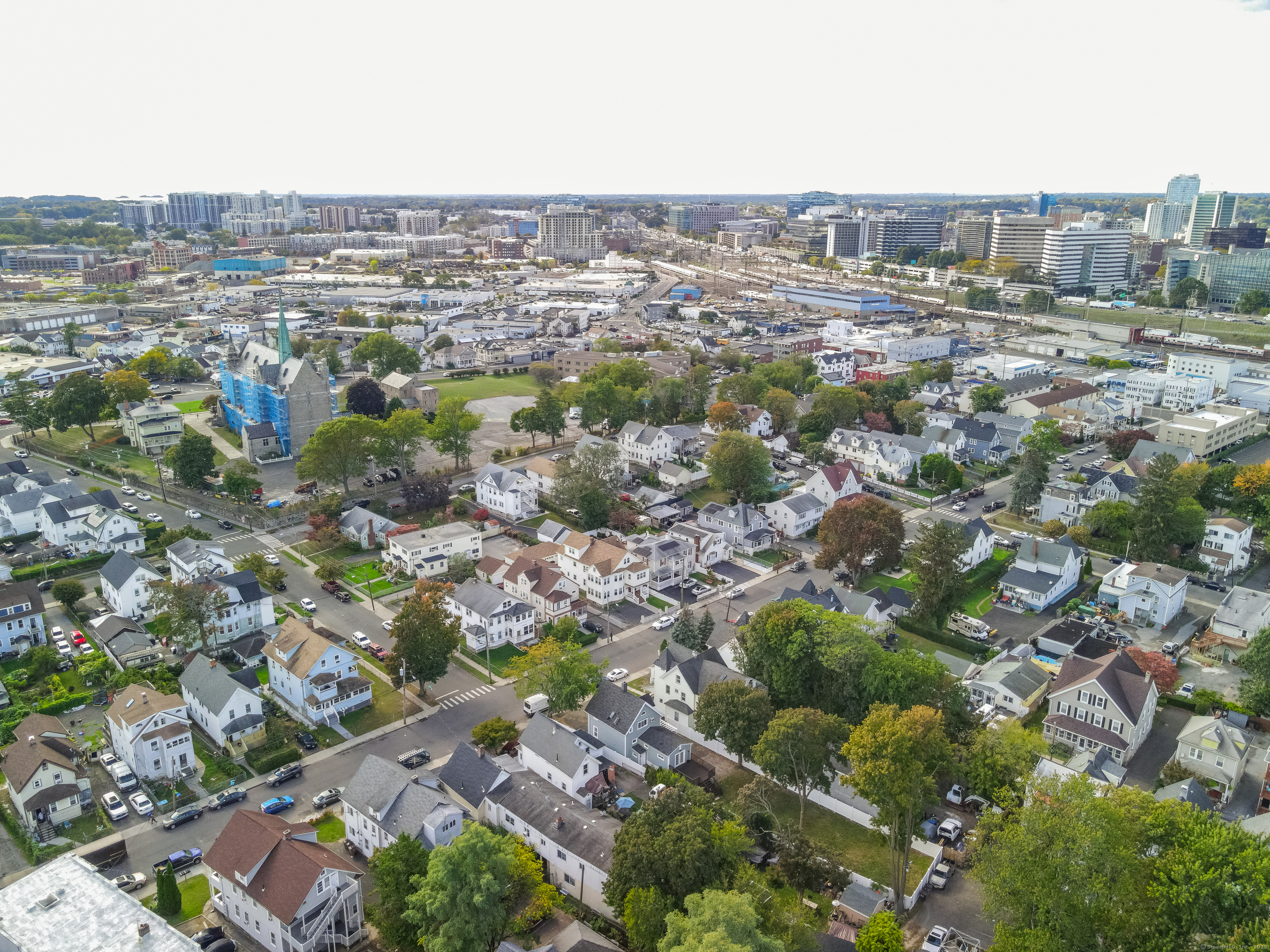 78 Warren Street Stamford, CT 06902 - Photo 39 of 40 an aerial view of multiple house