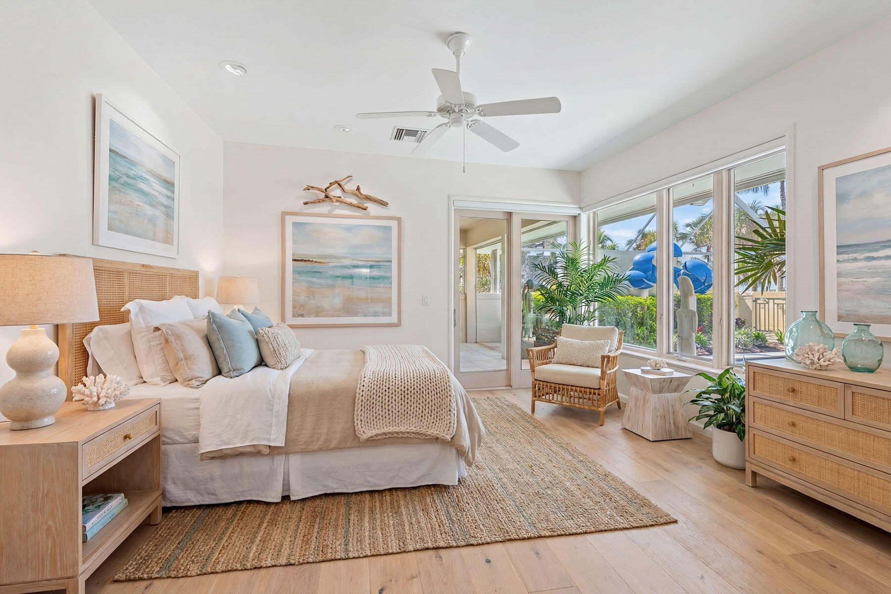 30 3rd Avenue South Naples, FL 34102 - Photo 13 of 17 a living room with furniture and a large window