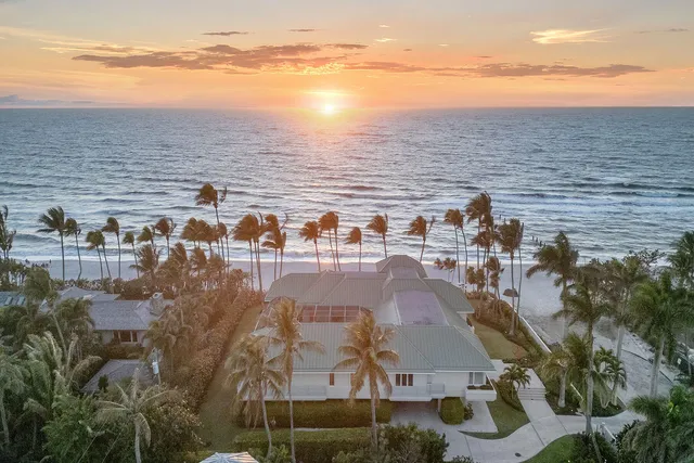 a view of ocean with boats