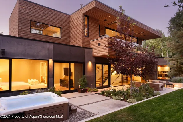 a view of a house with a patio