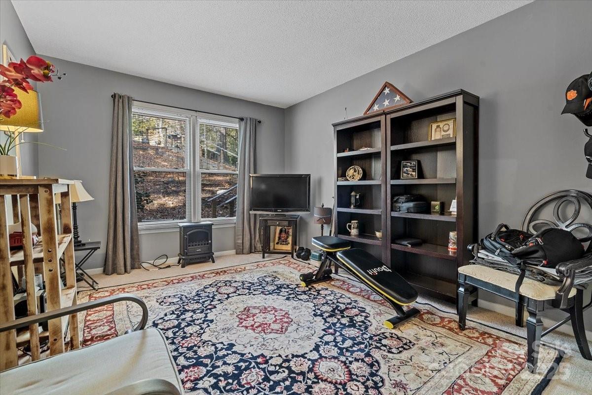 5084 Mariana Court Tega Cay, SC 29708 - Photo 22 of 33 a living room with furniture a rug and a flat screen tv