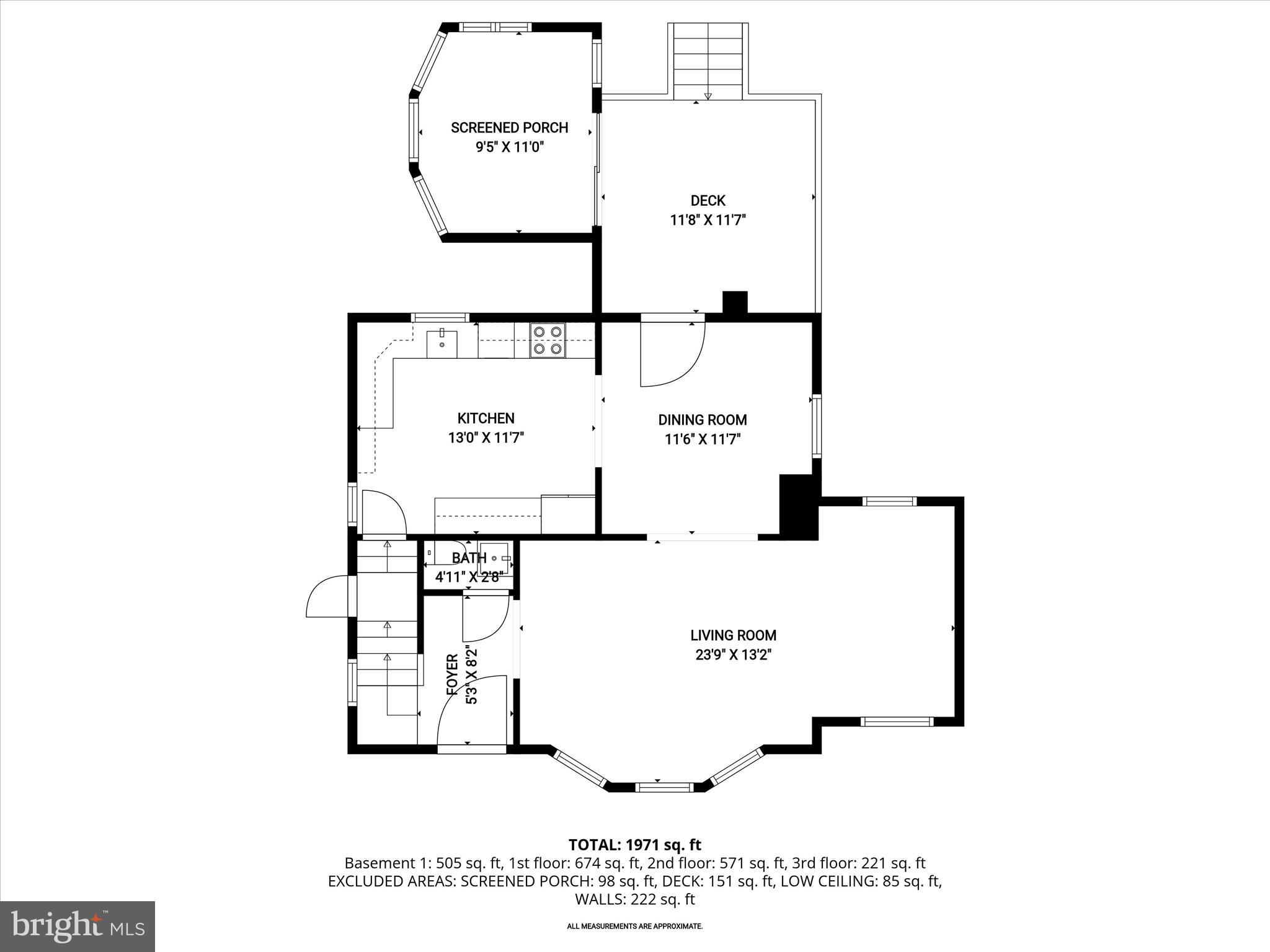 338 Back River Neck Road Essex, MD 21221 - Photo 62 of 66 Main Level Floor Plan