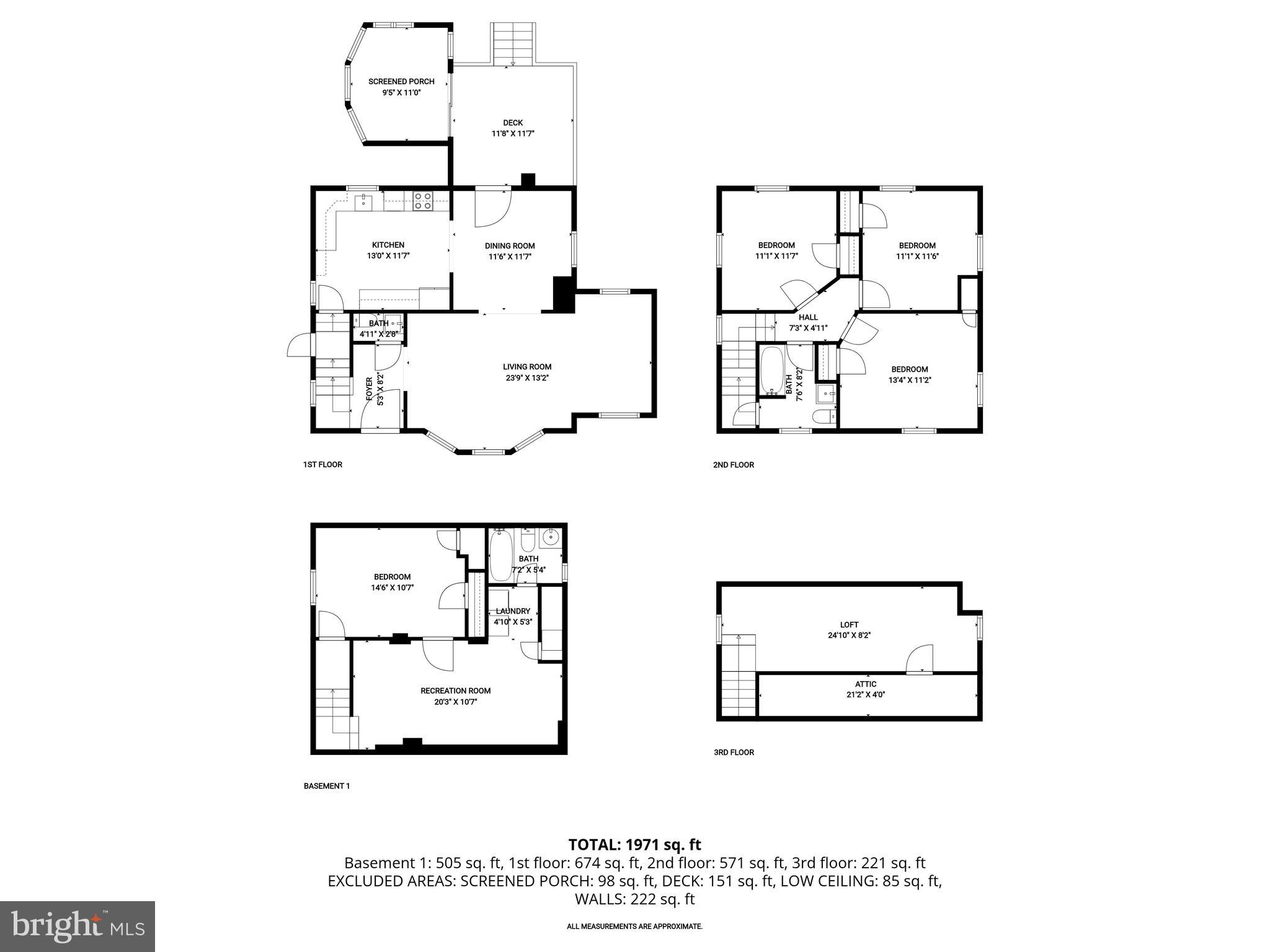 338 Back River Neck Road Essex, MD 21221 - Photo 66 of 66 Combined Floor Plans
