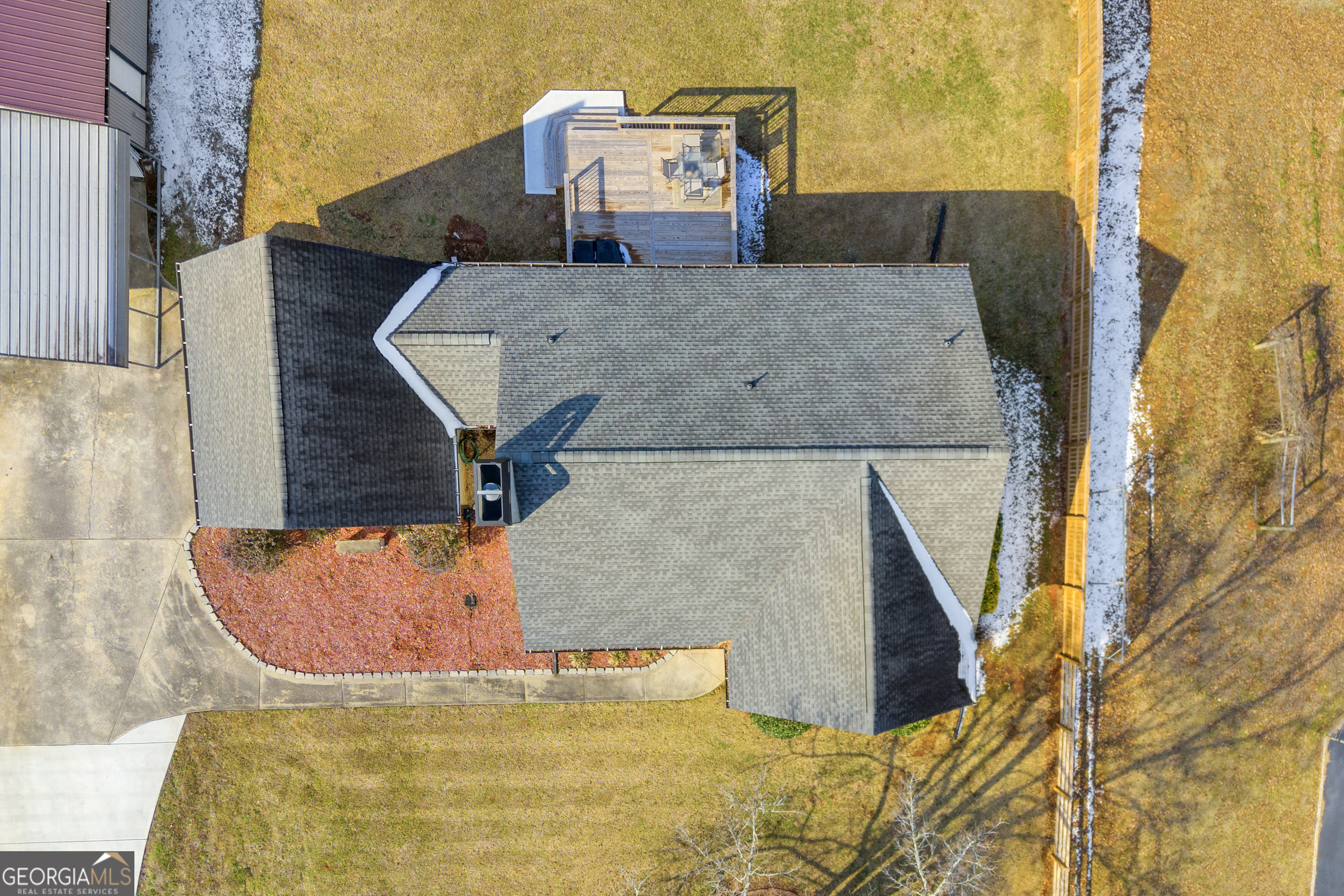 233 Kennedy Sells Road Northwest Auburn, GA 30011 - Photo 47 of 52 an aerial view of a house with swimming pool