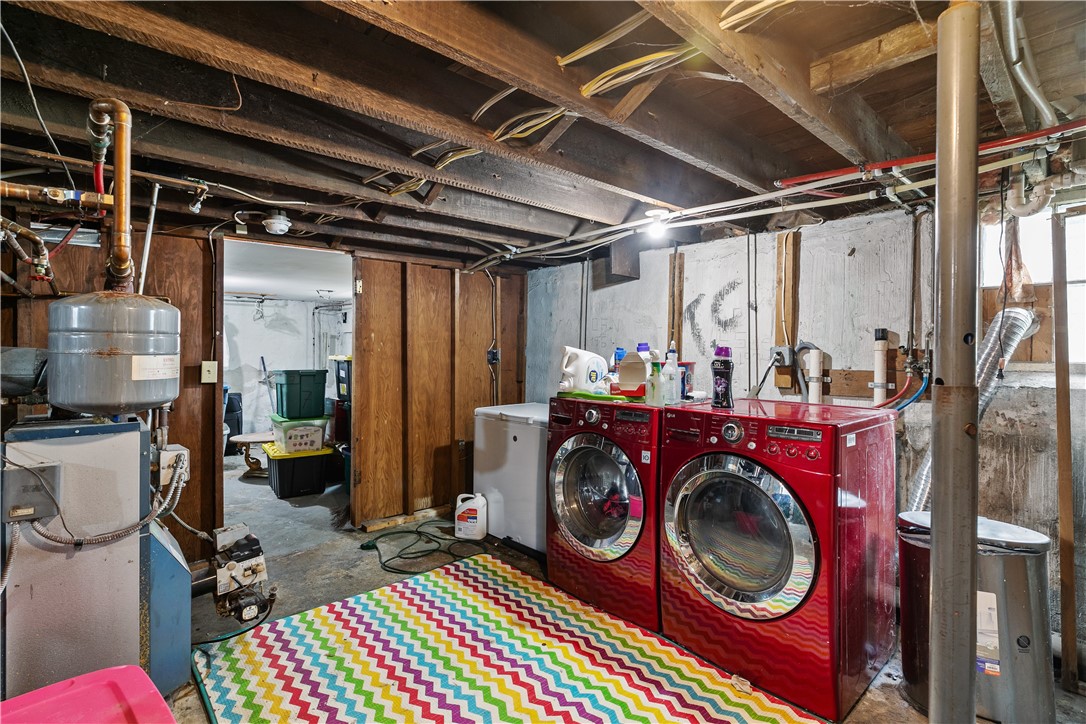 18 Bedlow Avenue Newport, RI 02840 - Photo 37 of 50 Comfortable Lower Level Laundry Area