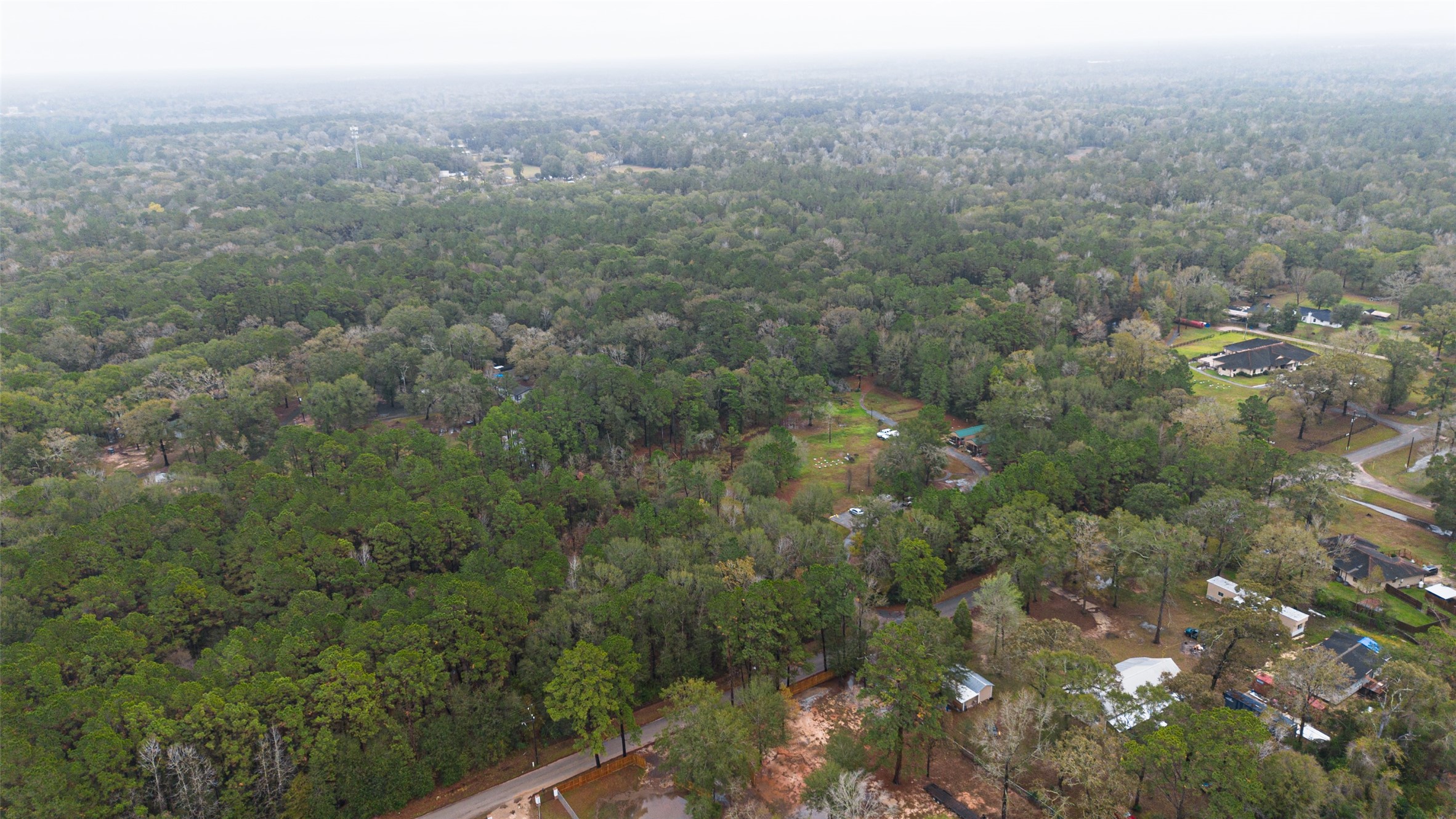 11497 Coon Hollow Road Conroe, TX 77306 - Photo 33 of 45 a view of a city with lush green forest