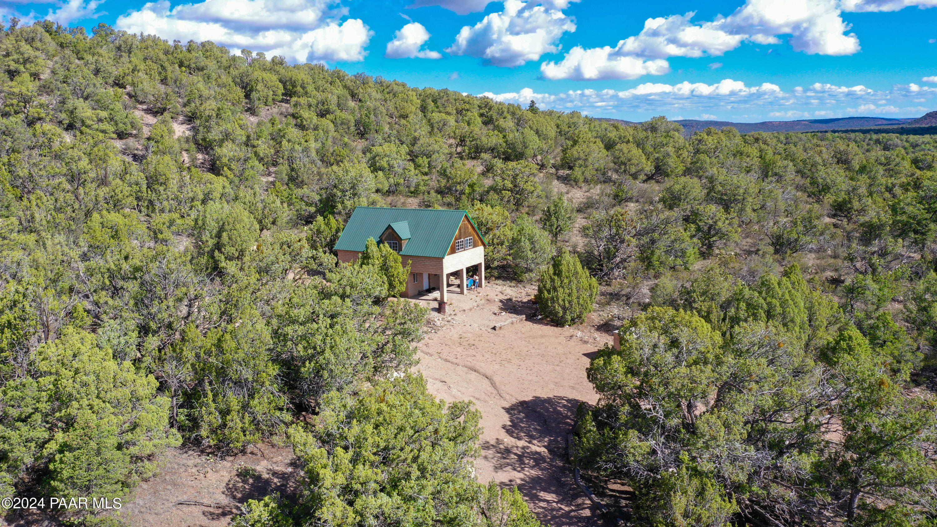 887 North Whiskey Way Seligman, AZ 86337 - Photo 27 of 36 a view of a yard with a tree
