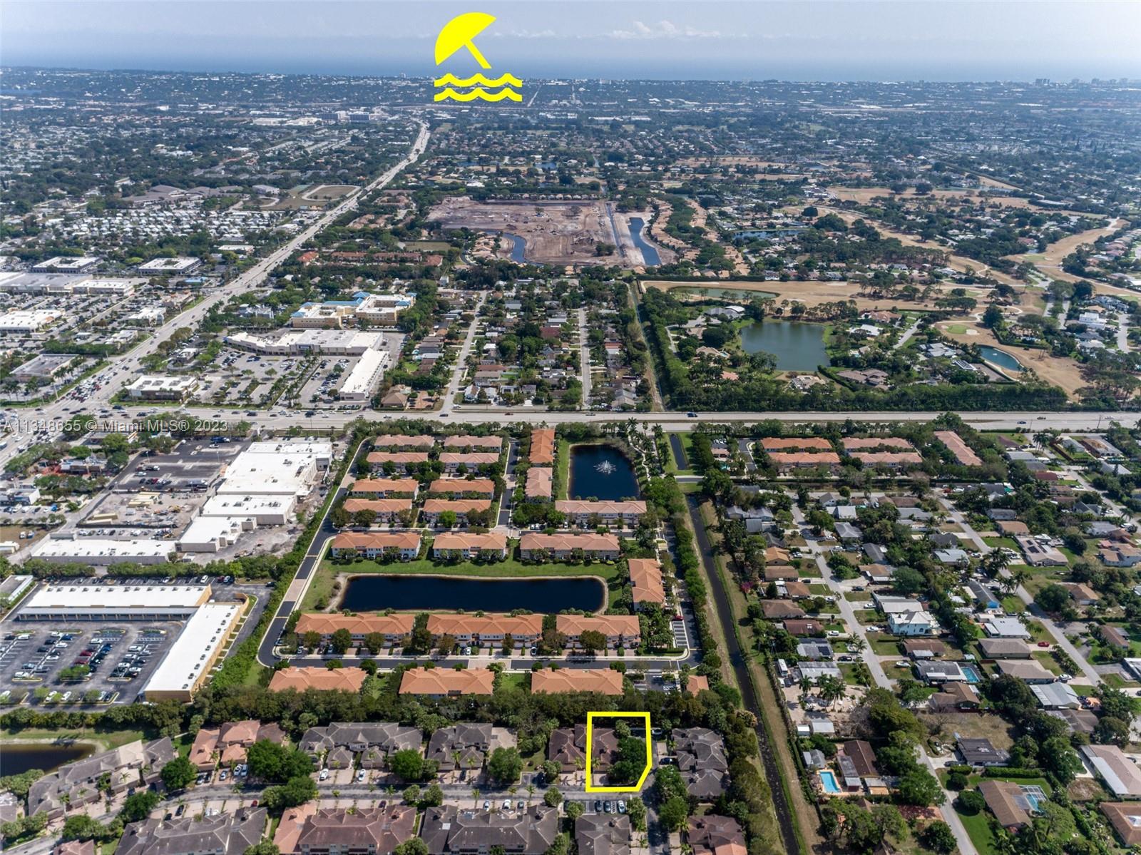 159 Coconut Key Lane Delray Beach, FL 33484 - Photo 29 of 29 an aerial view of a city