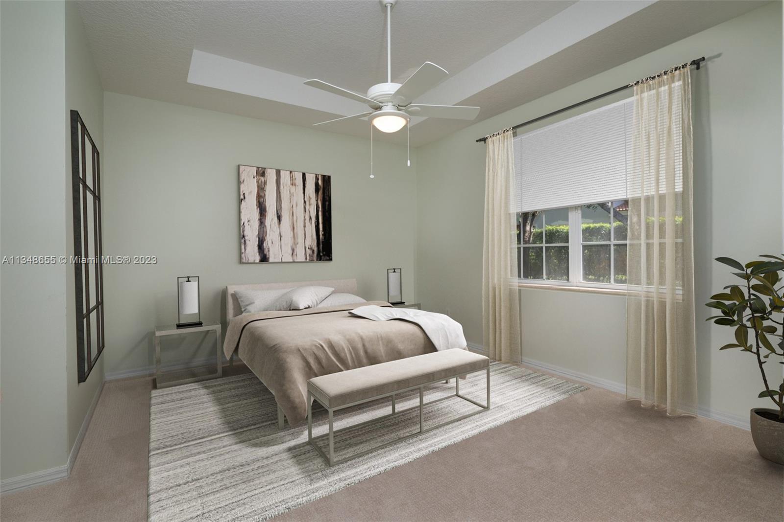 159 Coconut Key Lane Delray Beach, FL 33484 - Photo 9 of 29 a bedroom with a bed and window