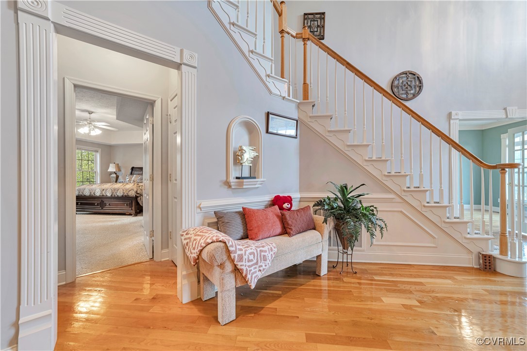 5000 Faraday Drive Chester, VA 23831 - Photo 7 of 40 a living room with furniture and wooden floor