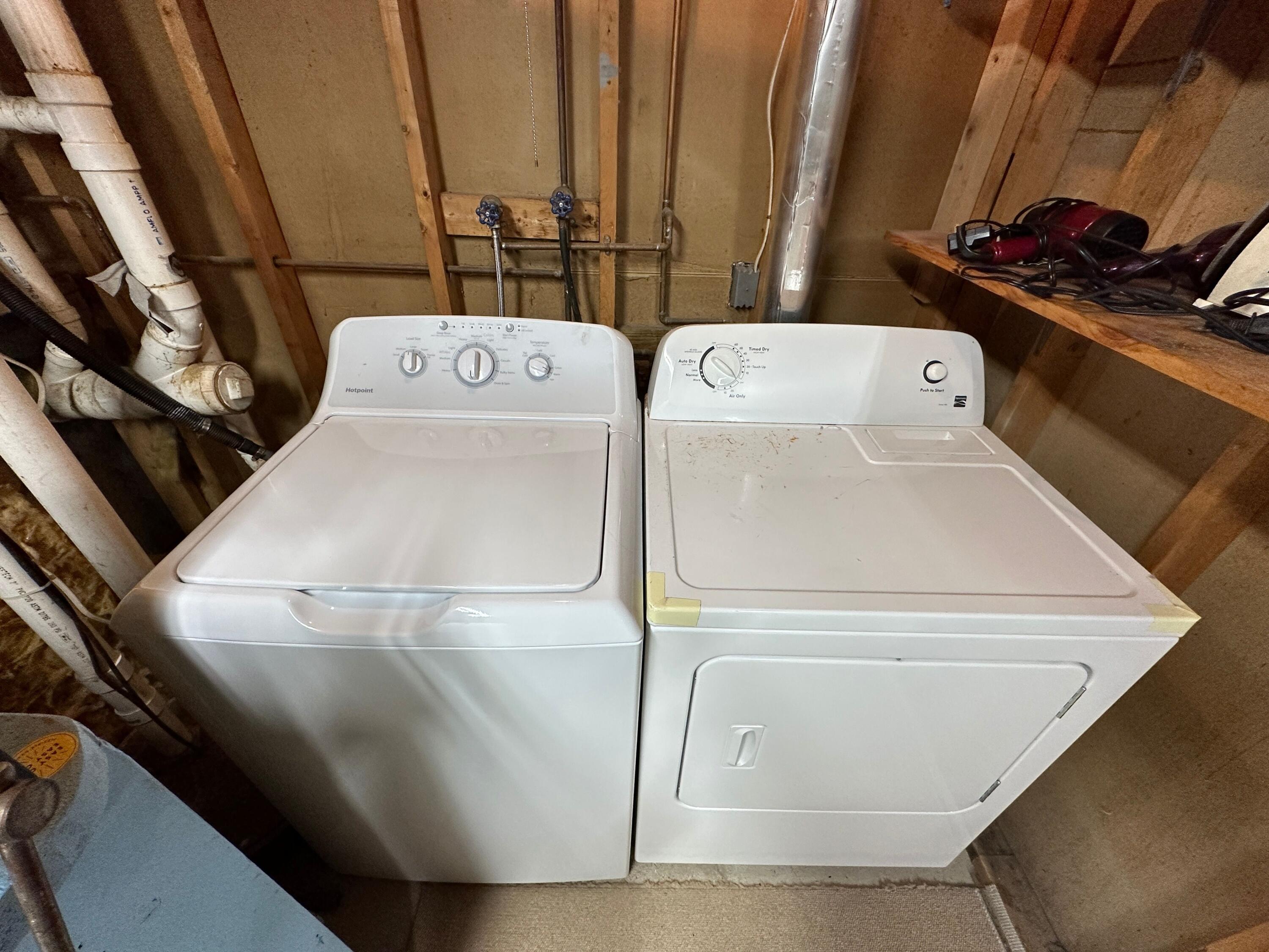 17 Toms Path Dennis Port, MA 02639 - Photo 22 of 31 a utility room with dryer and washer