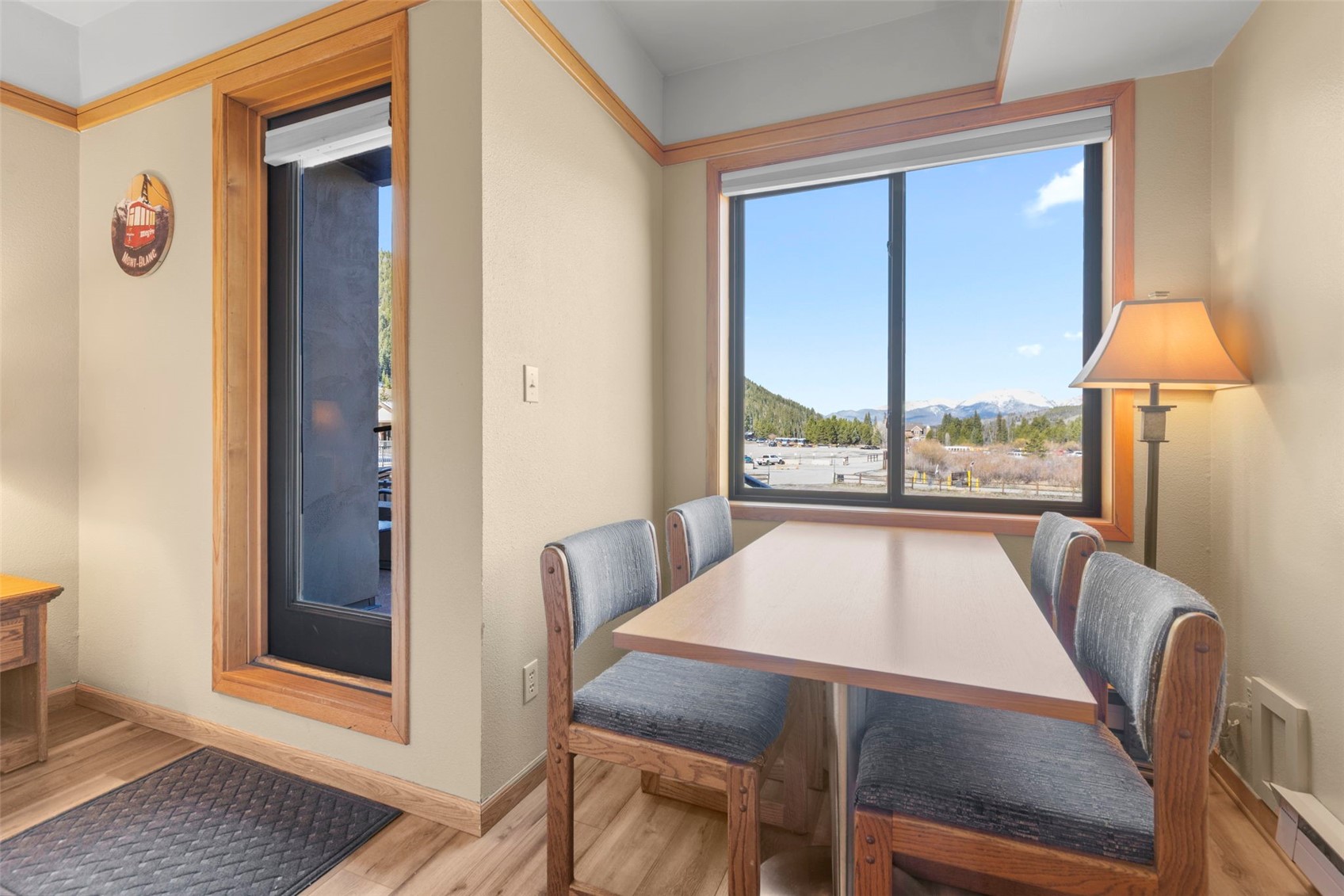 1211 West Keystone Road, Unit 2736 Keystone, CO 80435 - Photo 7 of 35 a view of a dining room with furniture window and outside view