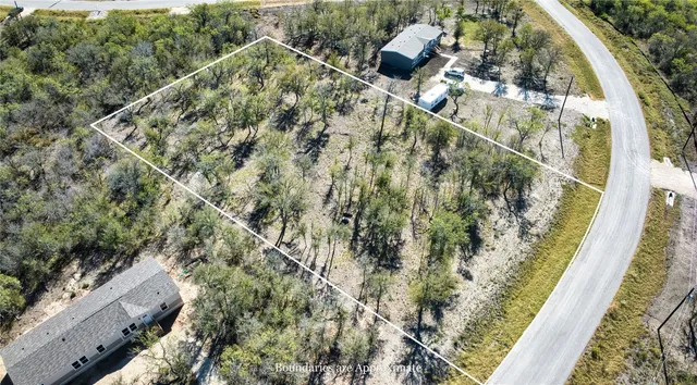 an aerial view of beach