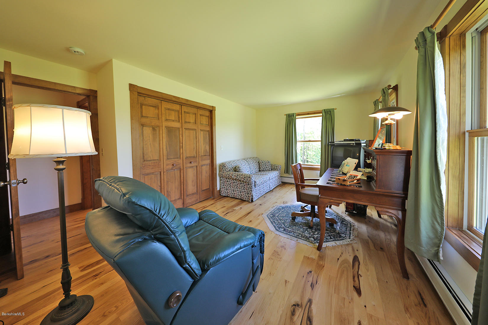 11 Stump Road Sandisfield, MA 01255 - Photo 23 of 41 a living room with furniture and a flat screen tv