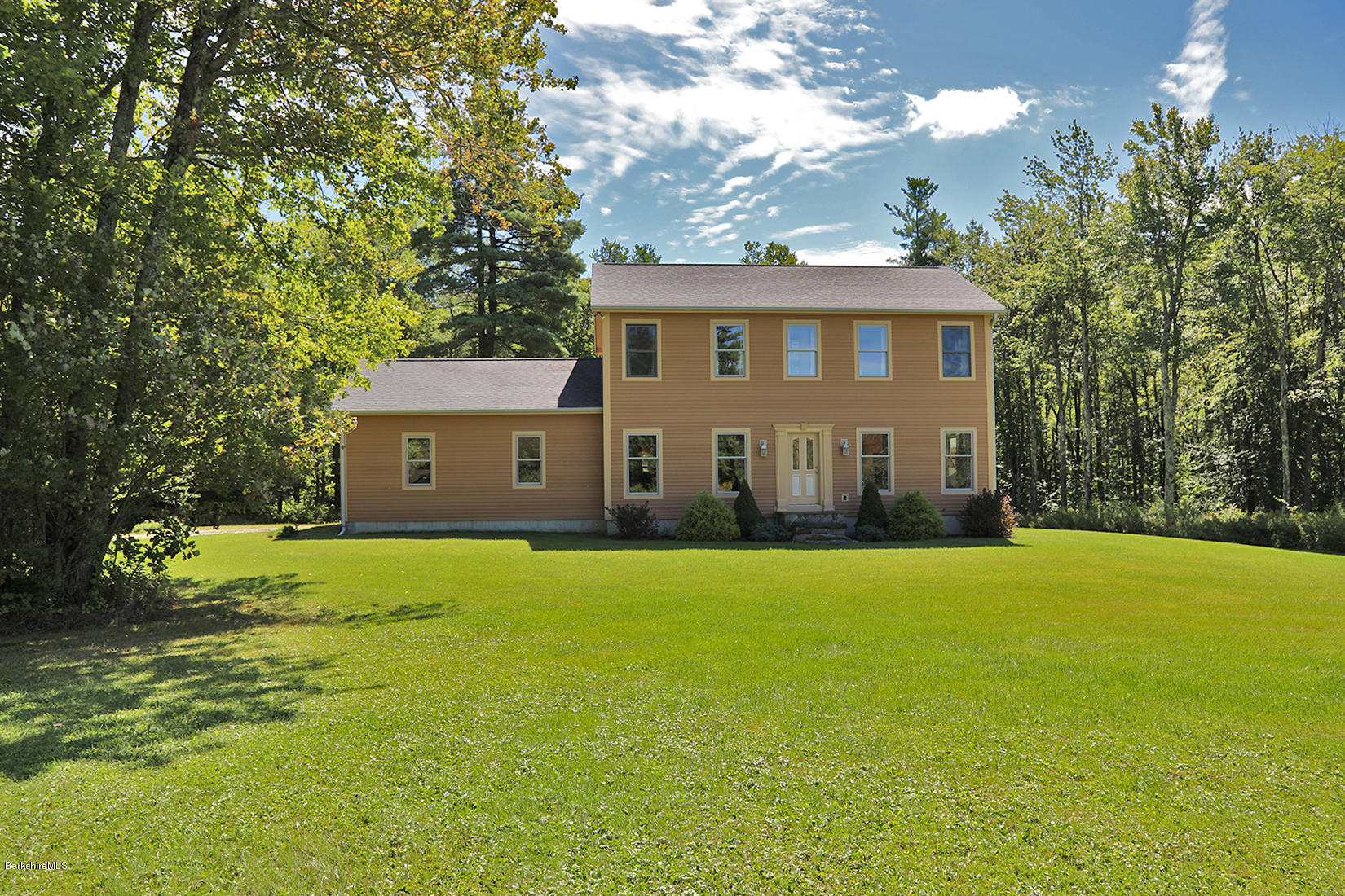 11 Stump Road Sandisfield, MA 01255 - Photo 29 of 41 a front view of a house with garden