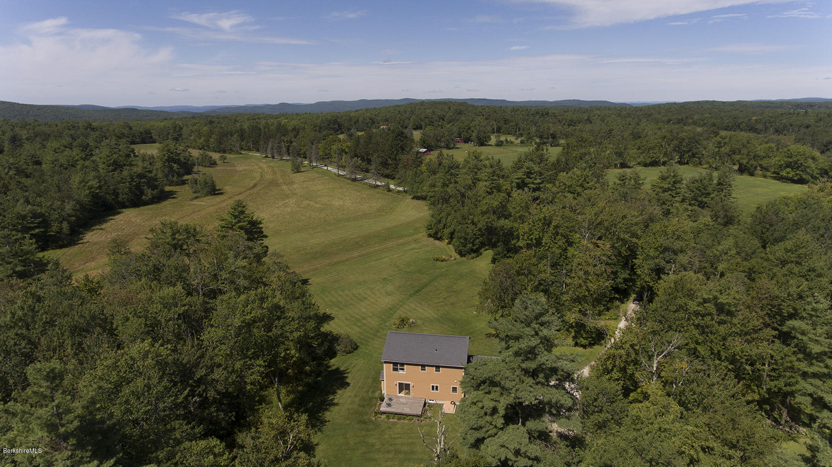 11 Stump Road Sandisfield, MA 01255 - Photo 38 of 41 an aerial view of a houses with outdoor space