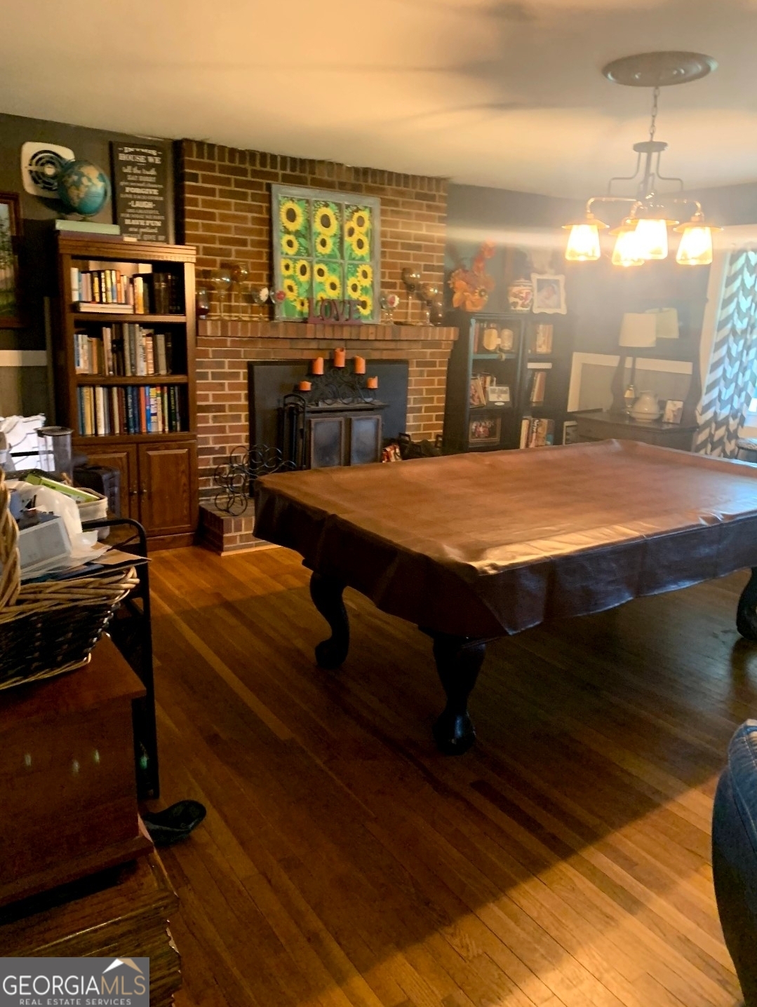876 Simpson Mill Road Locust Grove, GA 30248 - Photo 9 of 51 a room with furniture pool table and flat screen tv
