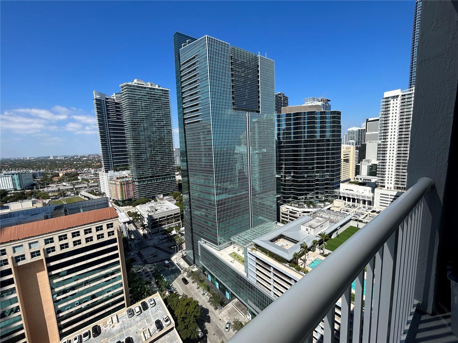 170 Southeast 14th Street, Unit 2906 Miami, FL 33131 - Photo 17 of 31 a view of city from balcony
