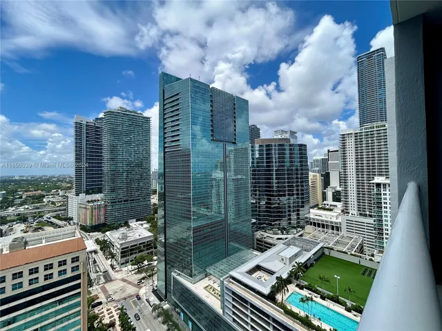 a view of a building with city view
