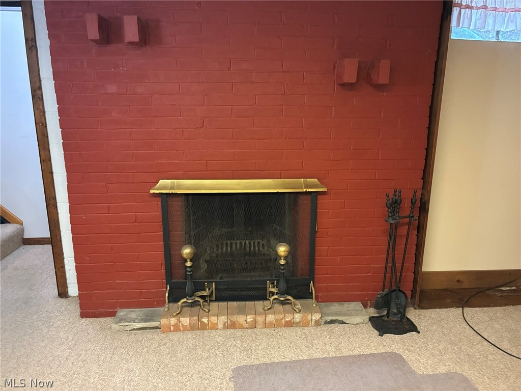 5040 2nd Street Northwest Canton, OH 44708 - Photo 32 of 45 Another fireplace in recreation room