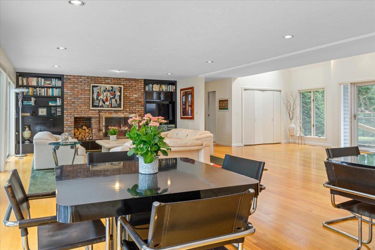 19 Ockway Bay Road Mashpee, MA 02649 - Photo 11 of 79 a view of a dining room with furniture and window