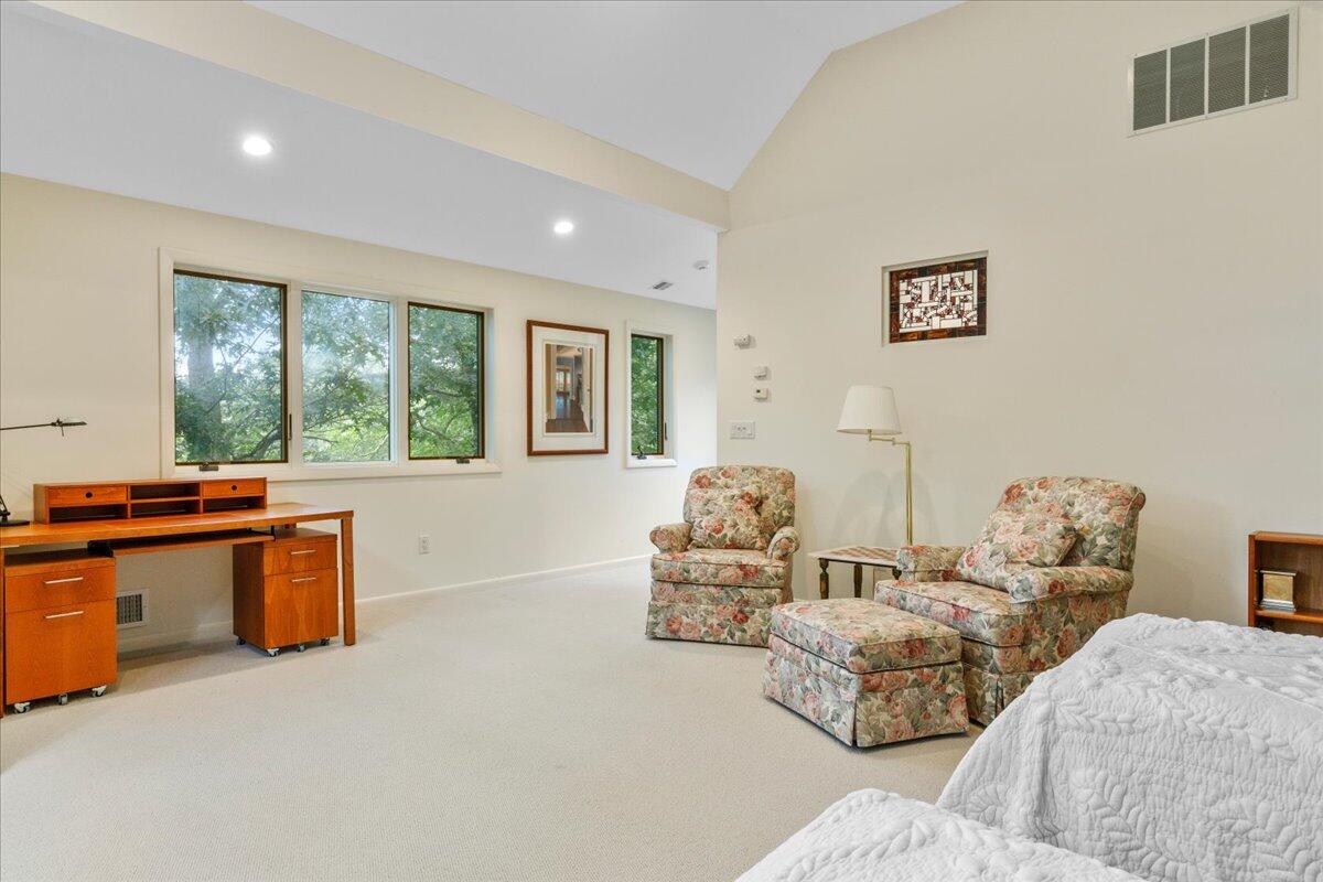19 Ockway Bay Road Mashpee, MA 02649 - Photo 29 of 79 a living room with furniture and a large window