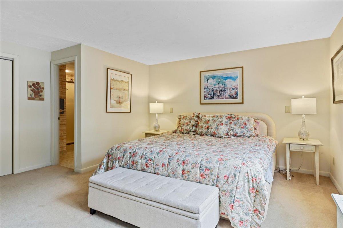 19 Ockway Bay Road Mashpee, MA 02649 - Photo 34 of 79 a bedroom with a bed and a couch