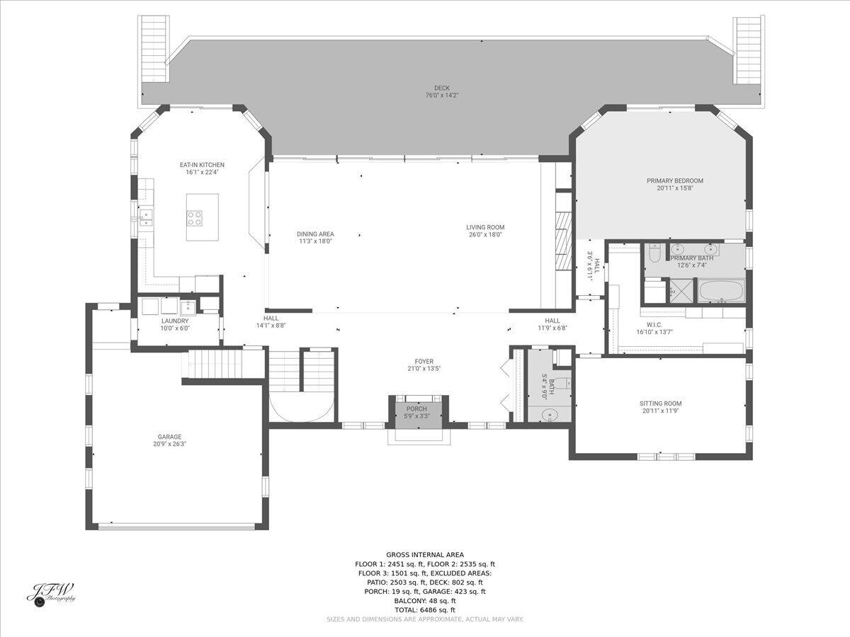 19 Ockway Bay Road Mashpee, MA 02649 - Photo 77 of 79 03-19 Ockway Bay Rd-single-floor-dim_1