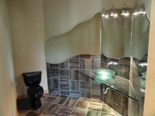 9111 Huber Road Belvidere, IL 61008 - Photo 5 of 10 a bathroom with a sink and a mirror
