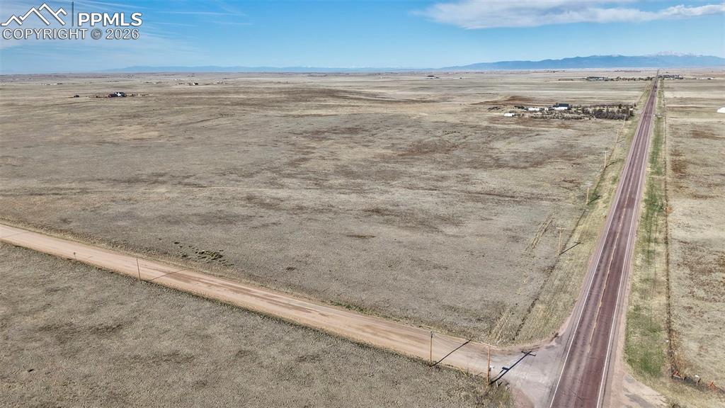94 Highway 94 Yoder, CO 80864 - Photo 1 of 8 PRIME PARCEL 40 ACRES CORNER OF HWY 94/EDISON ROAD. Bird's Eye View of S/W
