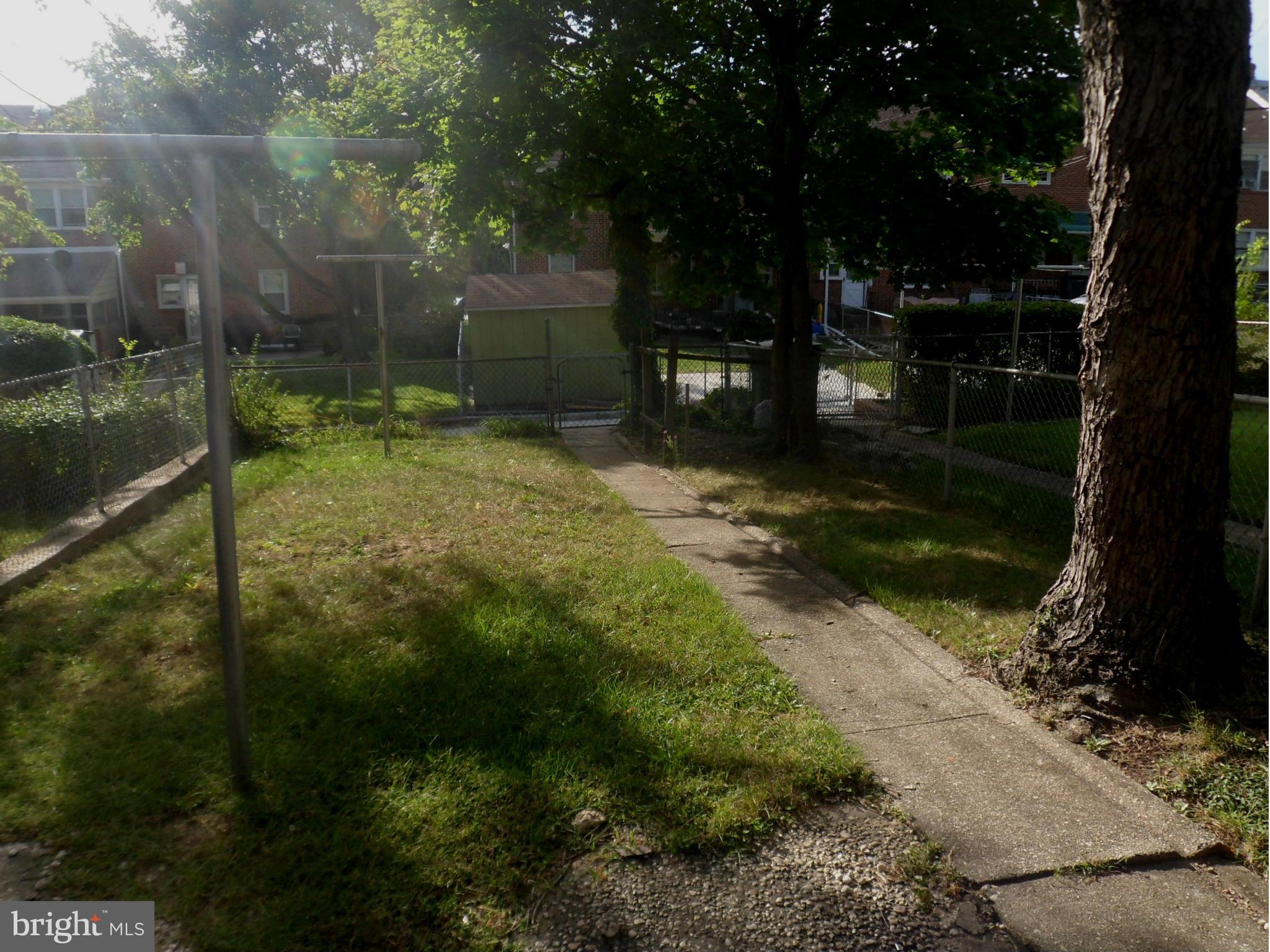 6110 Marlora Road Baltimore, MD 21239 - Photo 15 of 22 a view of a backyard