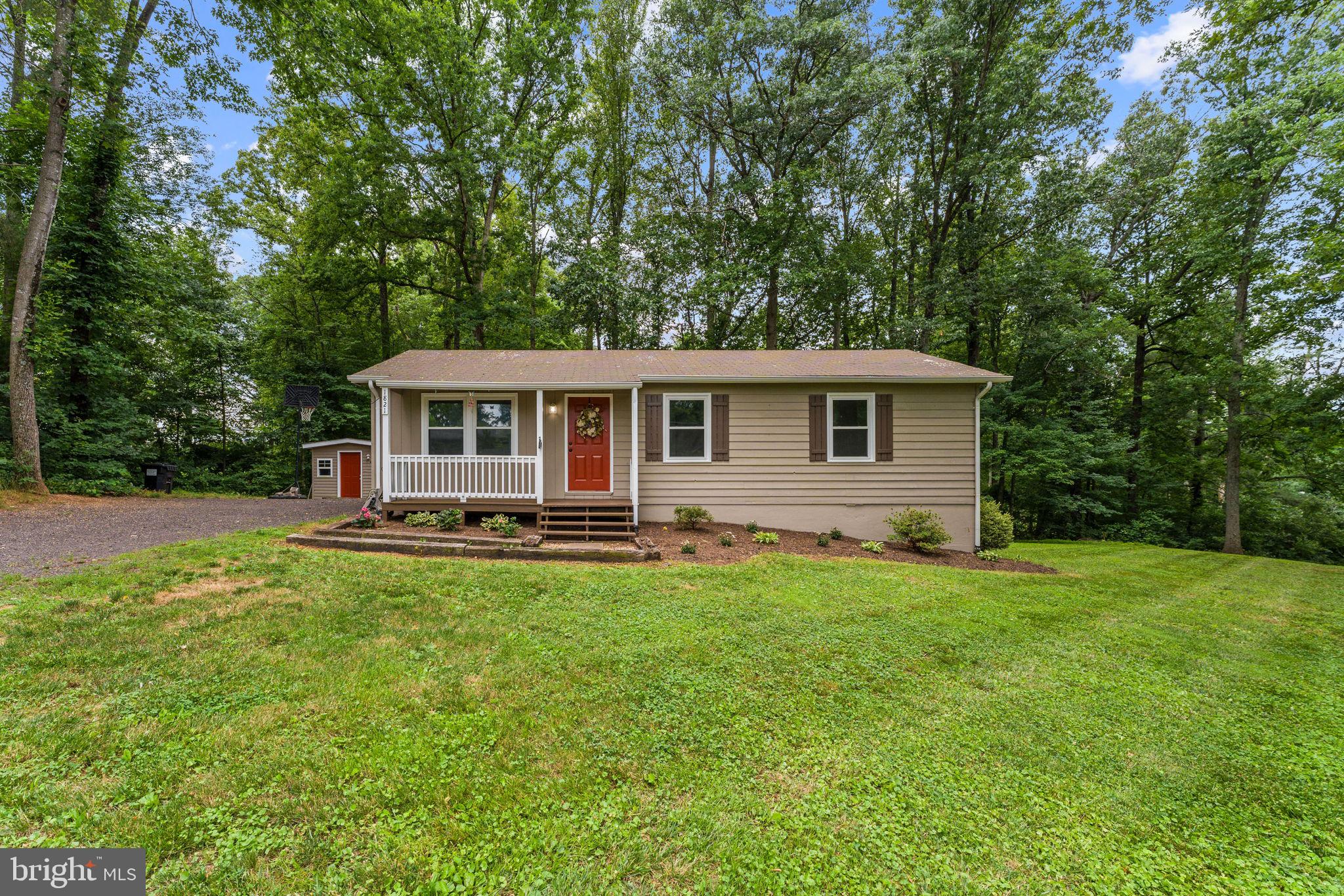 1821 James City Road Reva, VA 22735 - Photo 3 of 44 a view of a house with a backyard