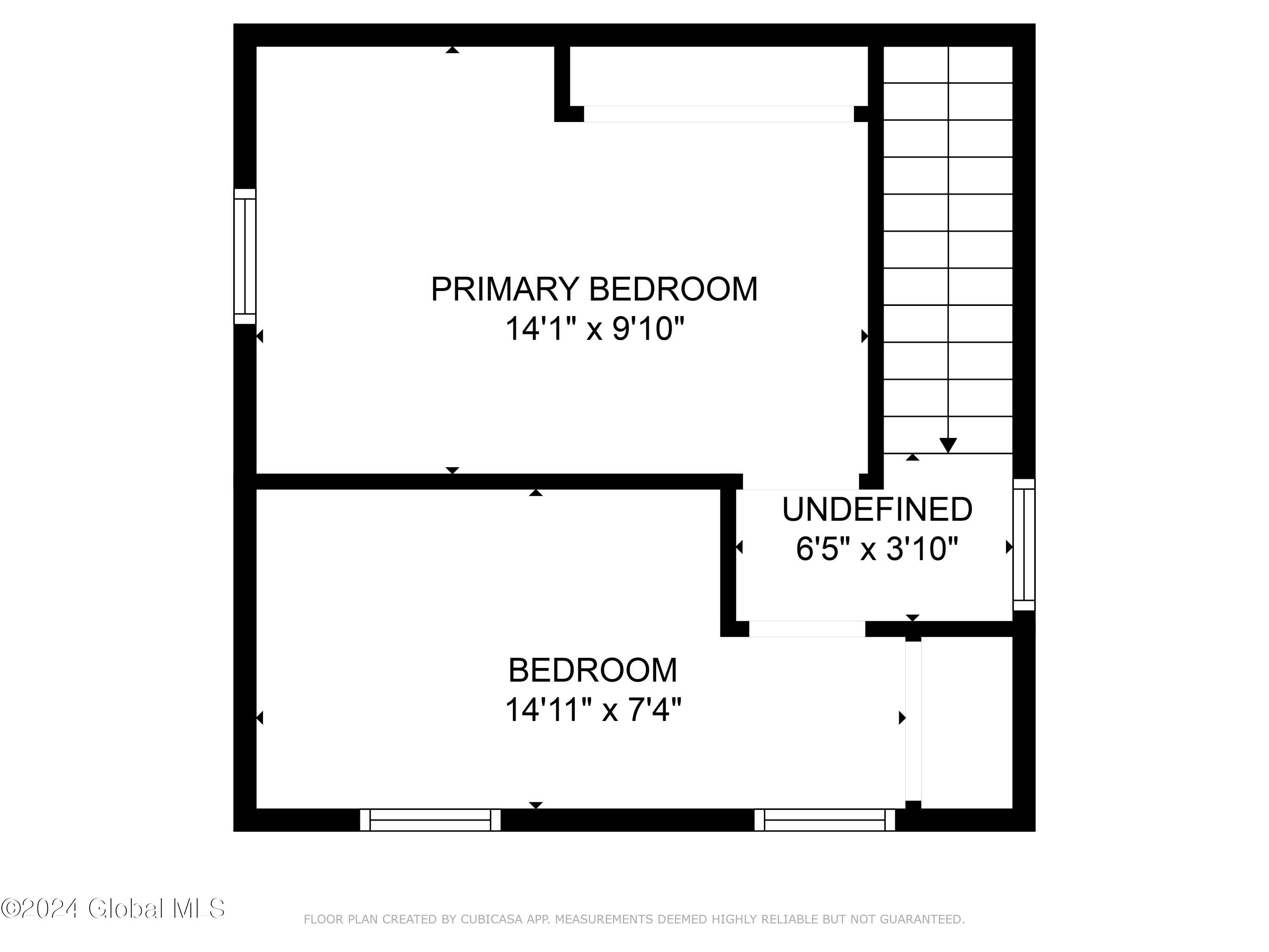1184 River Road Troy, NY 12182 - Photo 20 of 21 2nd_floor_1184_river_road_troy_with_dim