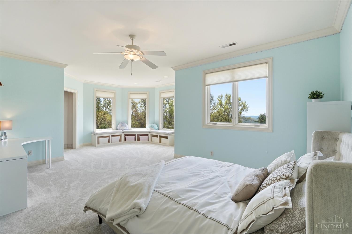 4535 Drake Road Cincinnati, OH 45243 - Photo 42 of 96 This bedroom on the second floor has wooded views.