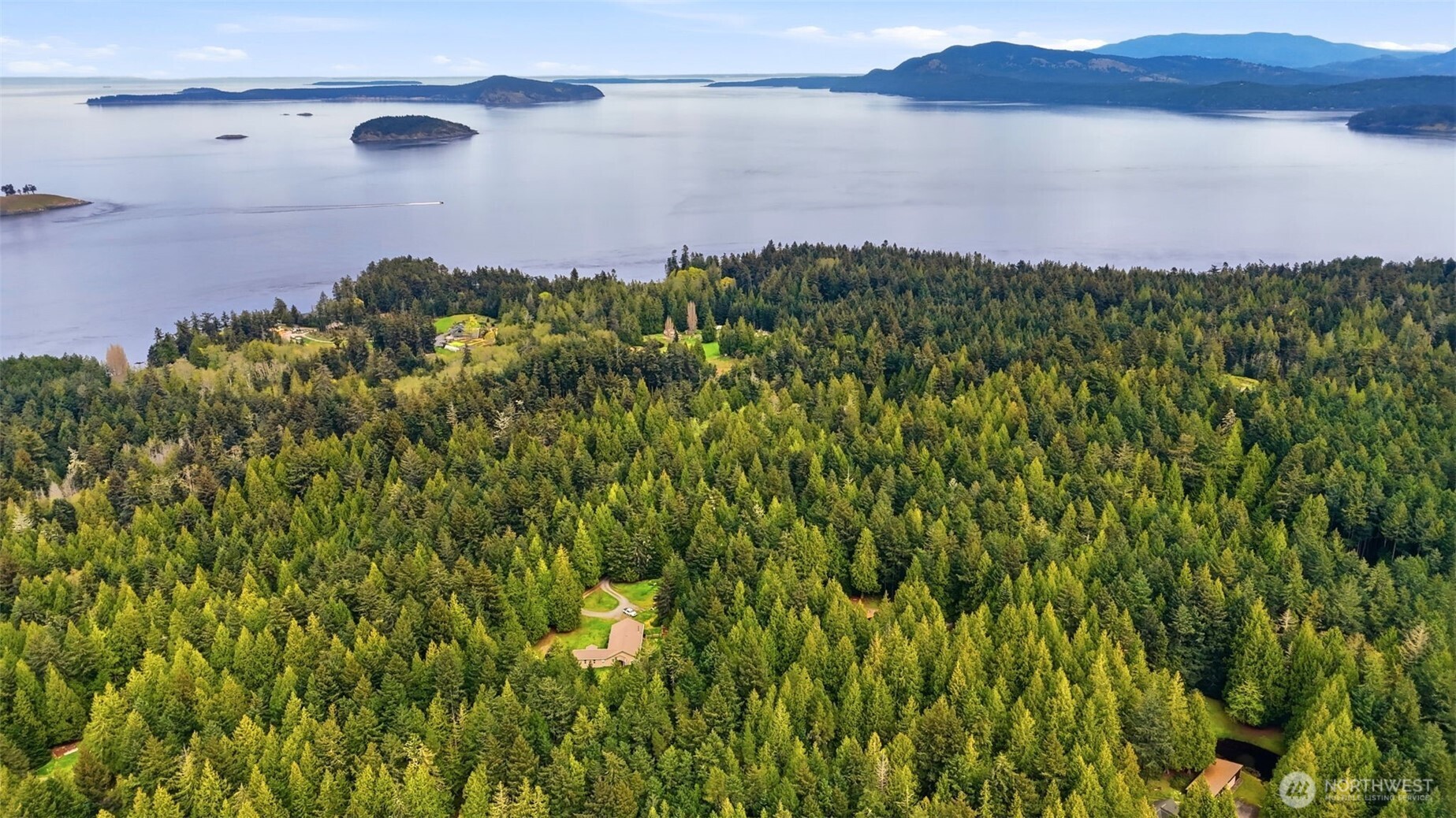 102 Byron Road Friday Harbor, WA 98250 - Photo 40 of 40 a view of a lake and mountain in the back