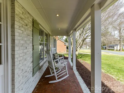 a view of an outdoor space and seating